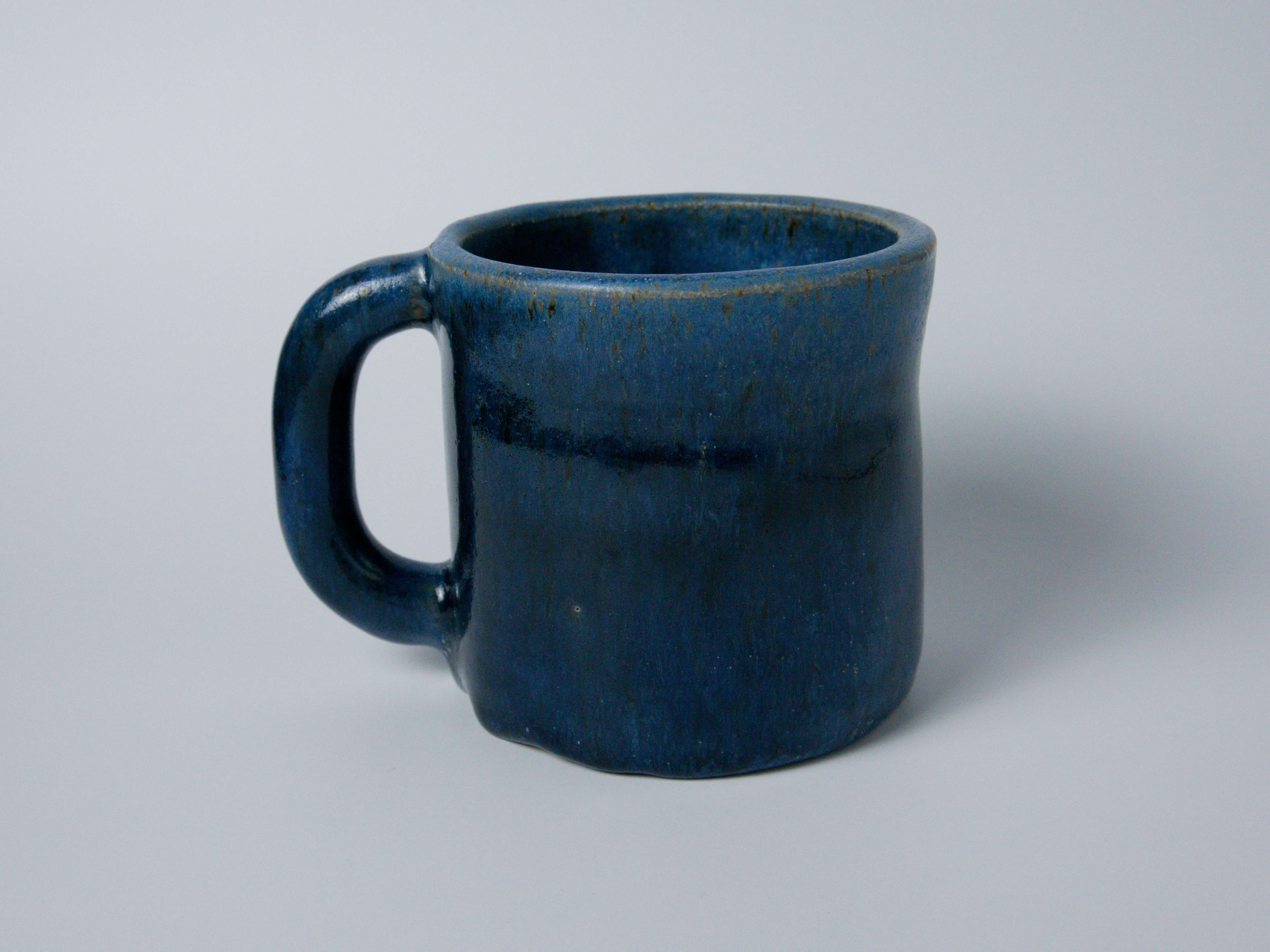 deep blue regular mug